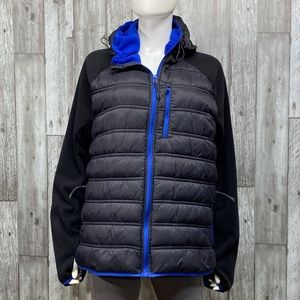GAP Fit Hybrid Puffer Fleece Jacket
